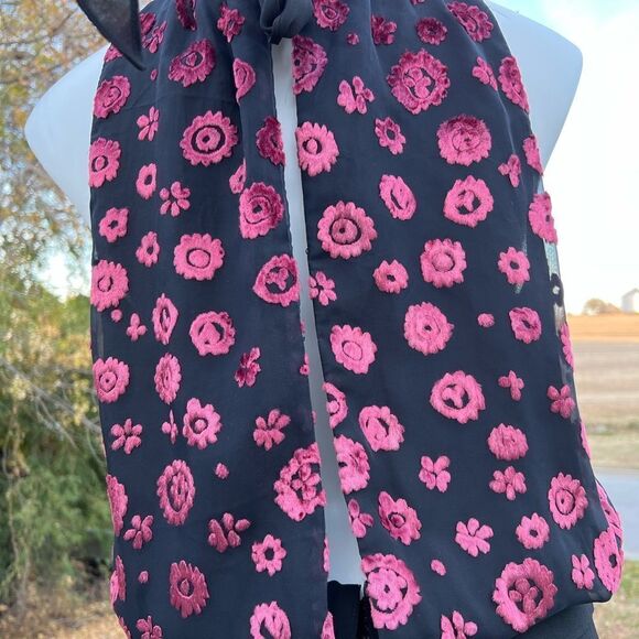 Ramy Brooke Black Leona Burnout Jumpsuit New Size 8 - Picture 8 of 11